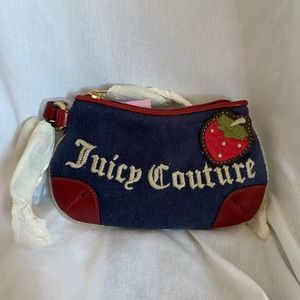 Juicy Couture Terry Strawberry Wristlet